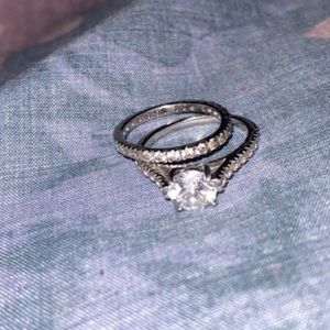 25k wedding ring set from Shane co.